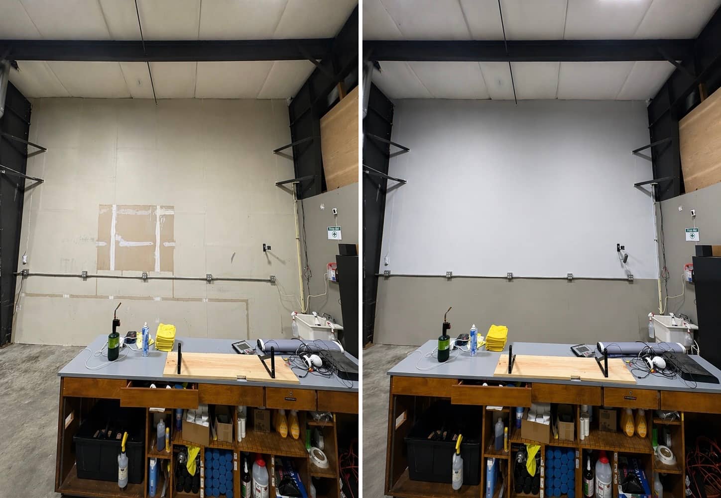 Workspace wall refresh